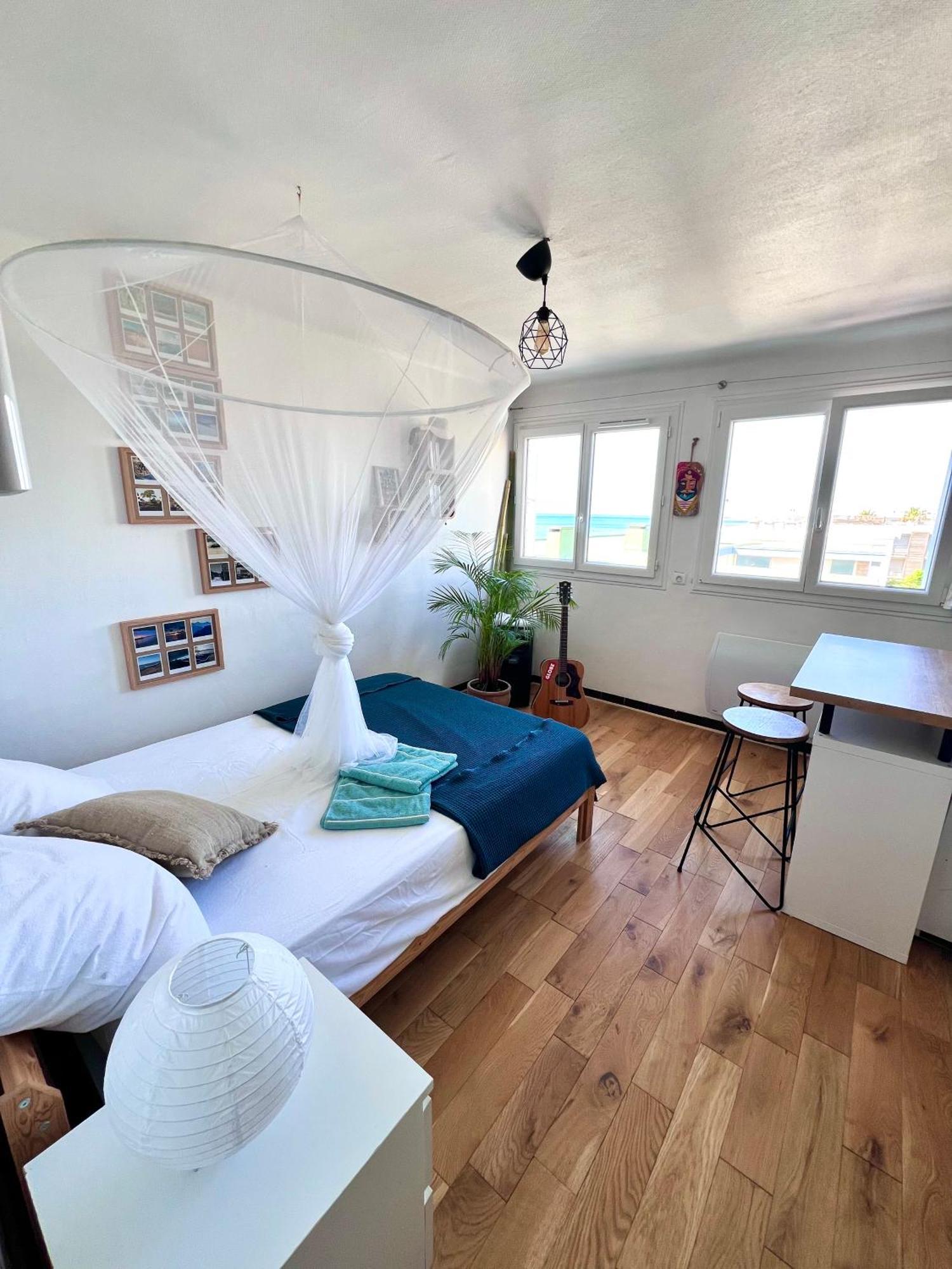 Cosy Studio En Etage Residence Front De Mer Palavas-les-Flots Buitenkant foto